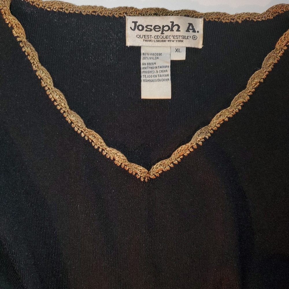 💎 Vintage Hand Embroidered Top by JOSEPH A. - Picture 7 of 8